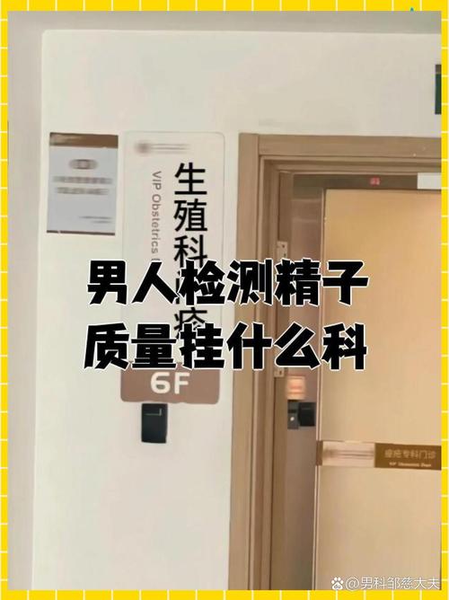 男人检测精子质量挂什么科