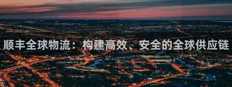 多多28下载二维码：顺丰全球物流：构